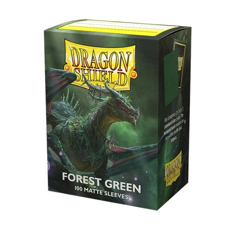 Sleeves Dragon shield - Matte - Forest Green