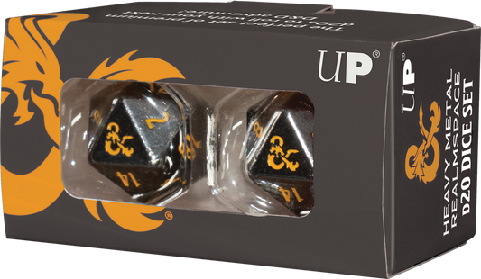 JDR D&D : Dés Heavy Metal Realmspace D20 Dice Set