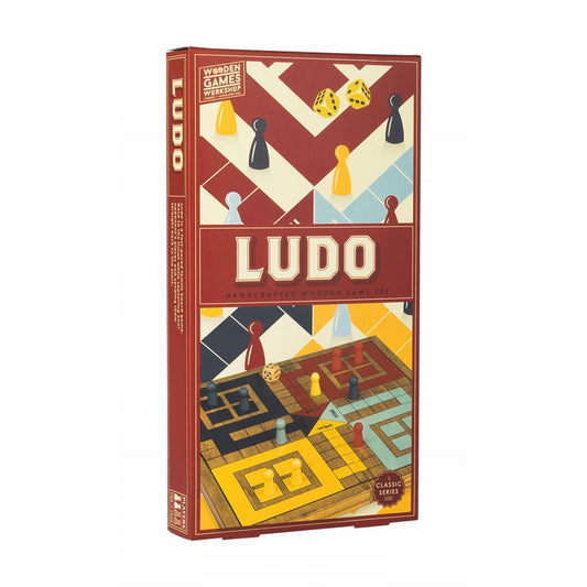 Jeu en Bois Vintage - Ludo