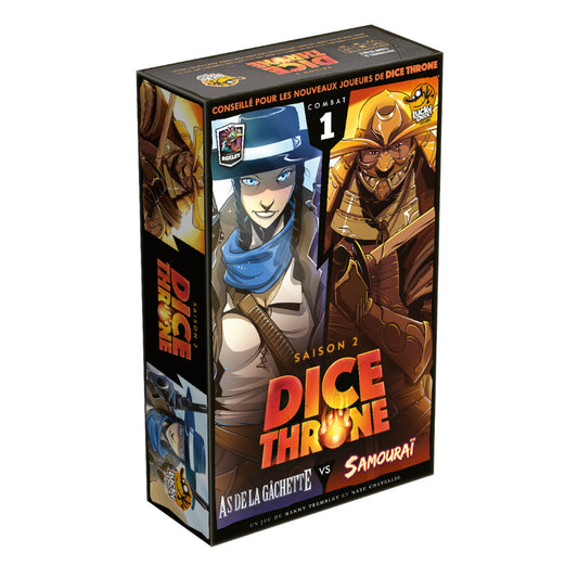 Dice Throne - Saison 2 - As de la gachette vs Samourai (1)