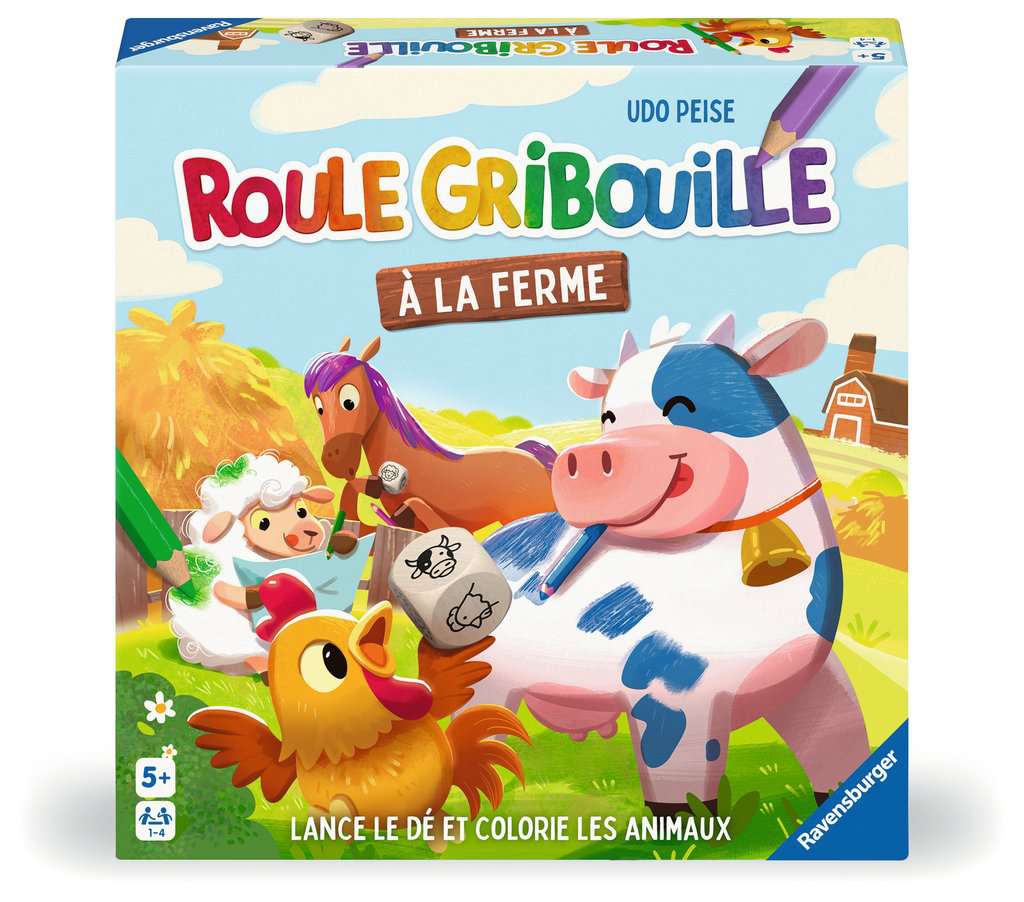 Roule Gribouille à la Ferme