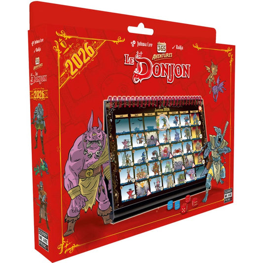 Calendrier 2026 - 365 AVENTURES - Le Donjon 2026