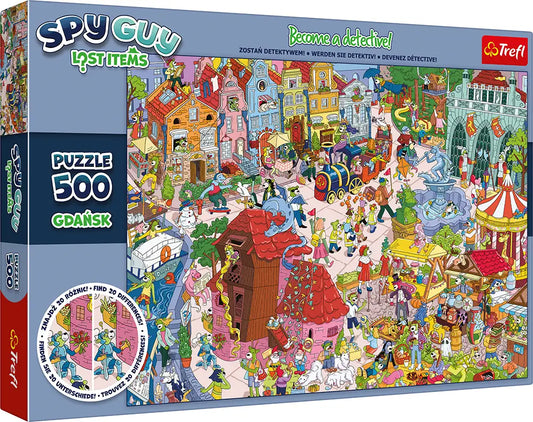 Puzzle d'observation Spy Guy 500 pcs - Pologne