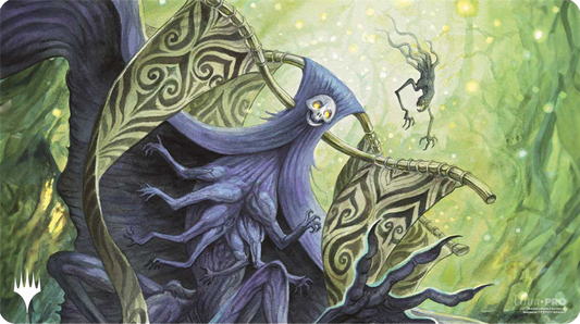 MTG : Duskmourn Playmat Mythic Cycle Green