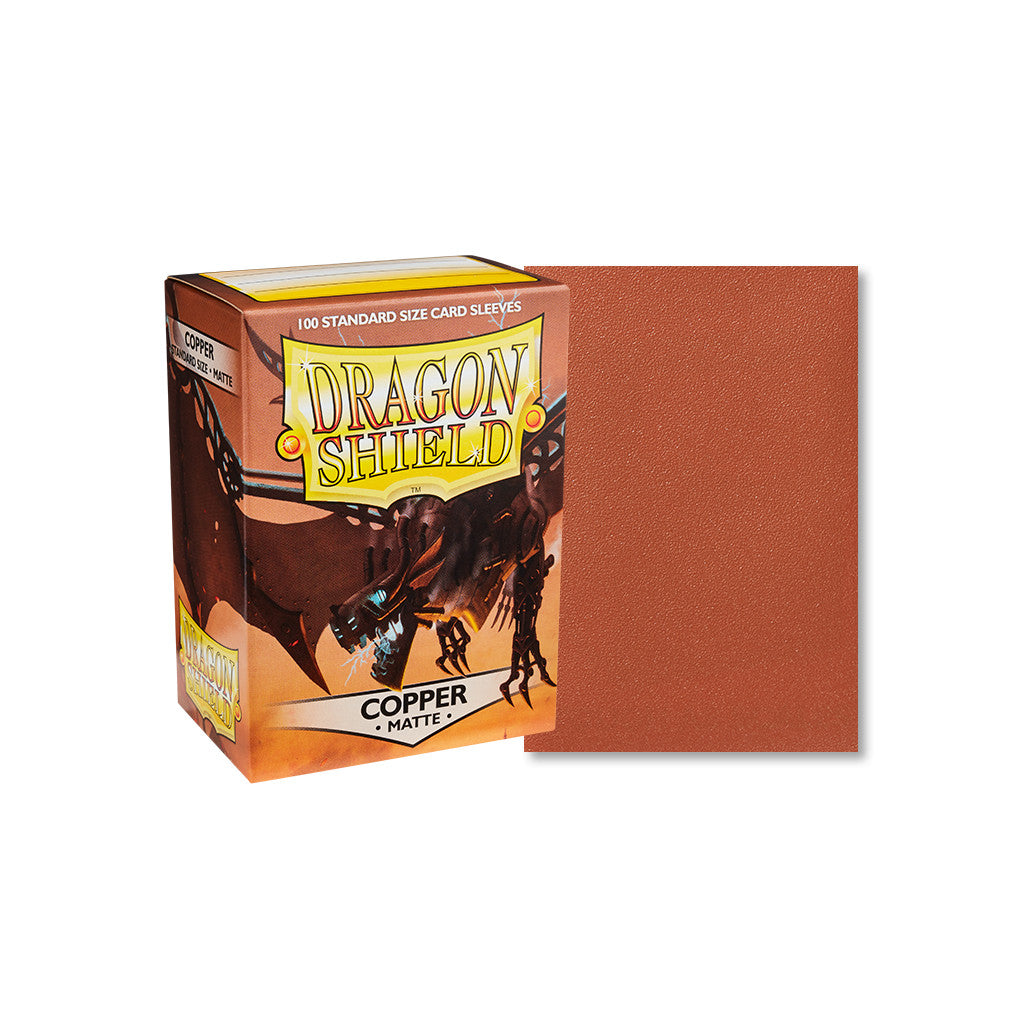 Sleeves Dragon shield - Matte - Copper