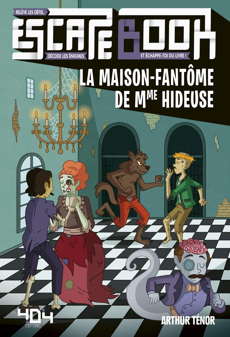 Escape Book Kids - La maison fantome de Mme Hideuse
