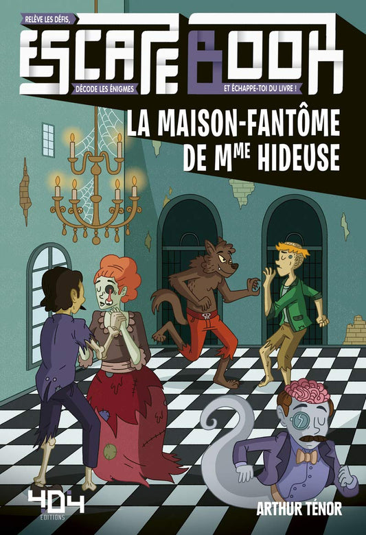 Escape Book Kids - La maison fantome de Mme Hideuse