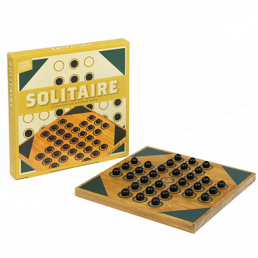 Jeu en Bois Vintage - Solitaire