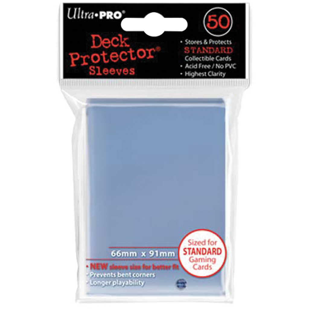 Sleeves Ultra Pro DP x50 - Taile Standard Transparent 66x91mm