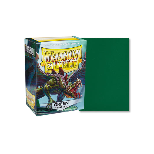 Sleeves Dragon shield - Matte - Green