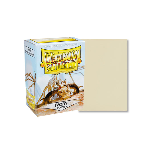 Sleeves Dragon shield - Matte - Ivory