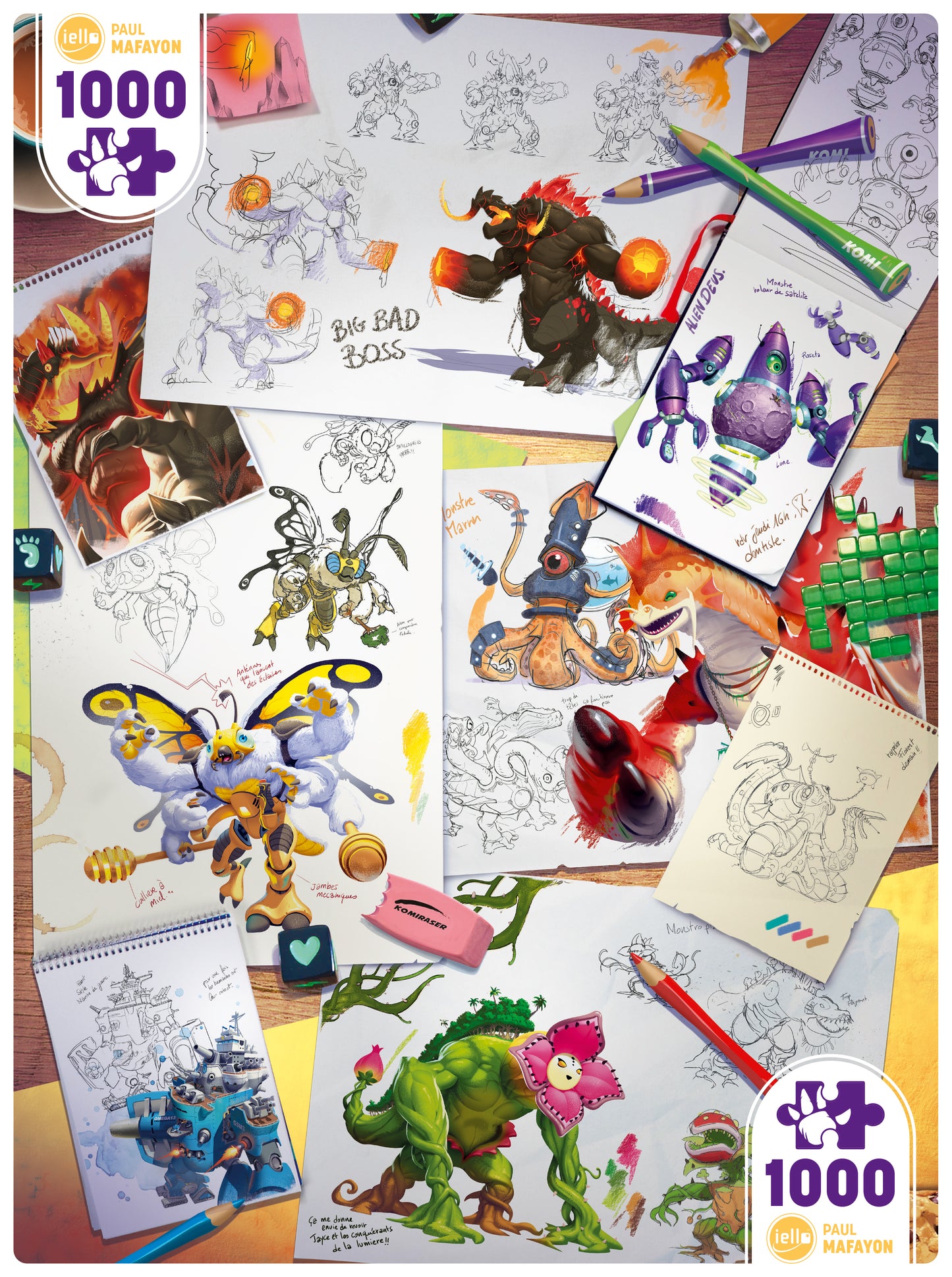 Puzzle Universe - 1000p : KOT Making of Monsters (#15)