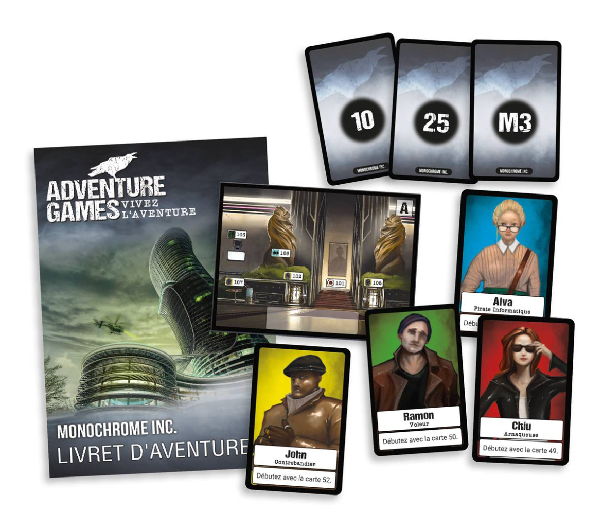 Adventure Games : Monochrome