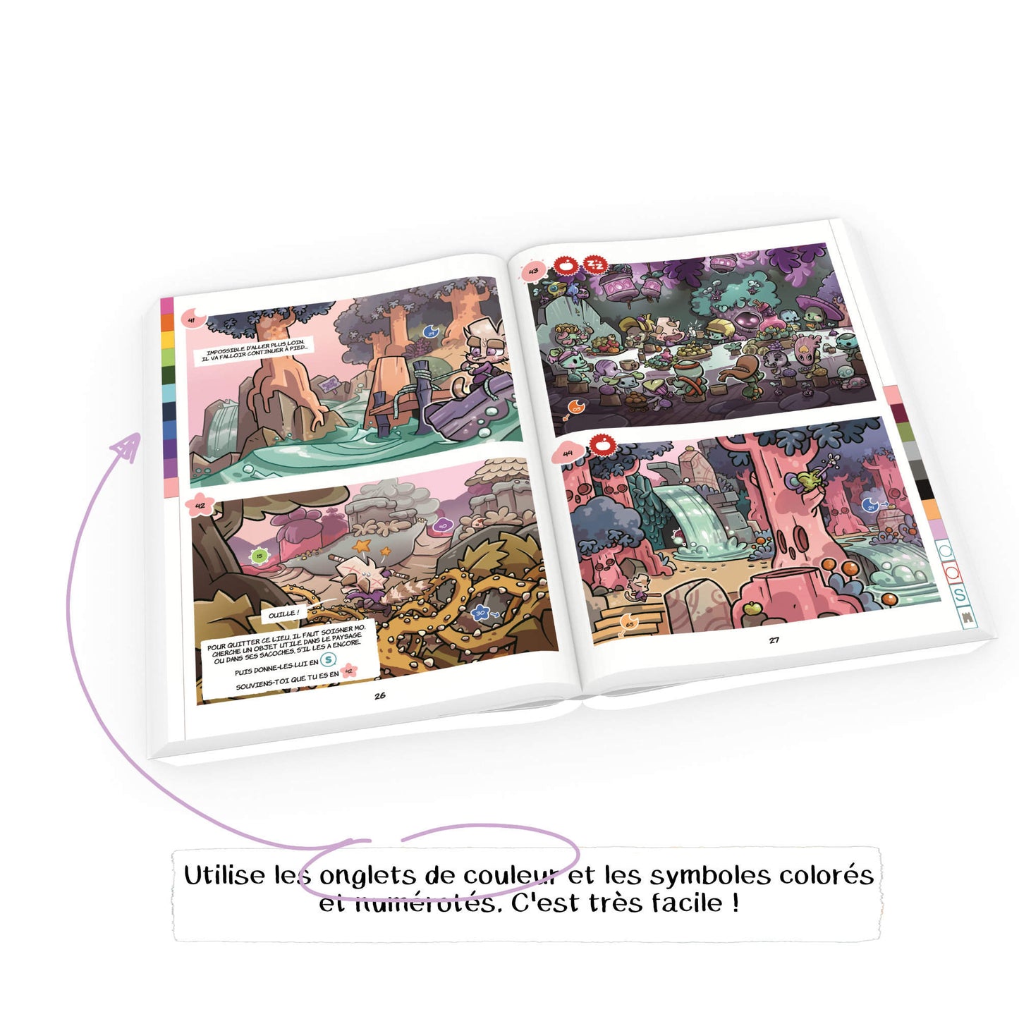 Livre Jeu - Bd dont tu es le petit héros Chatons & Dragons - Les Fleurs-Dragons