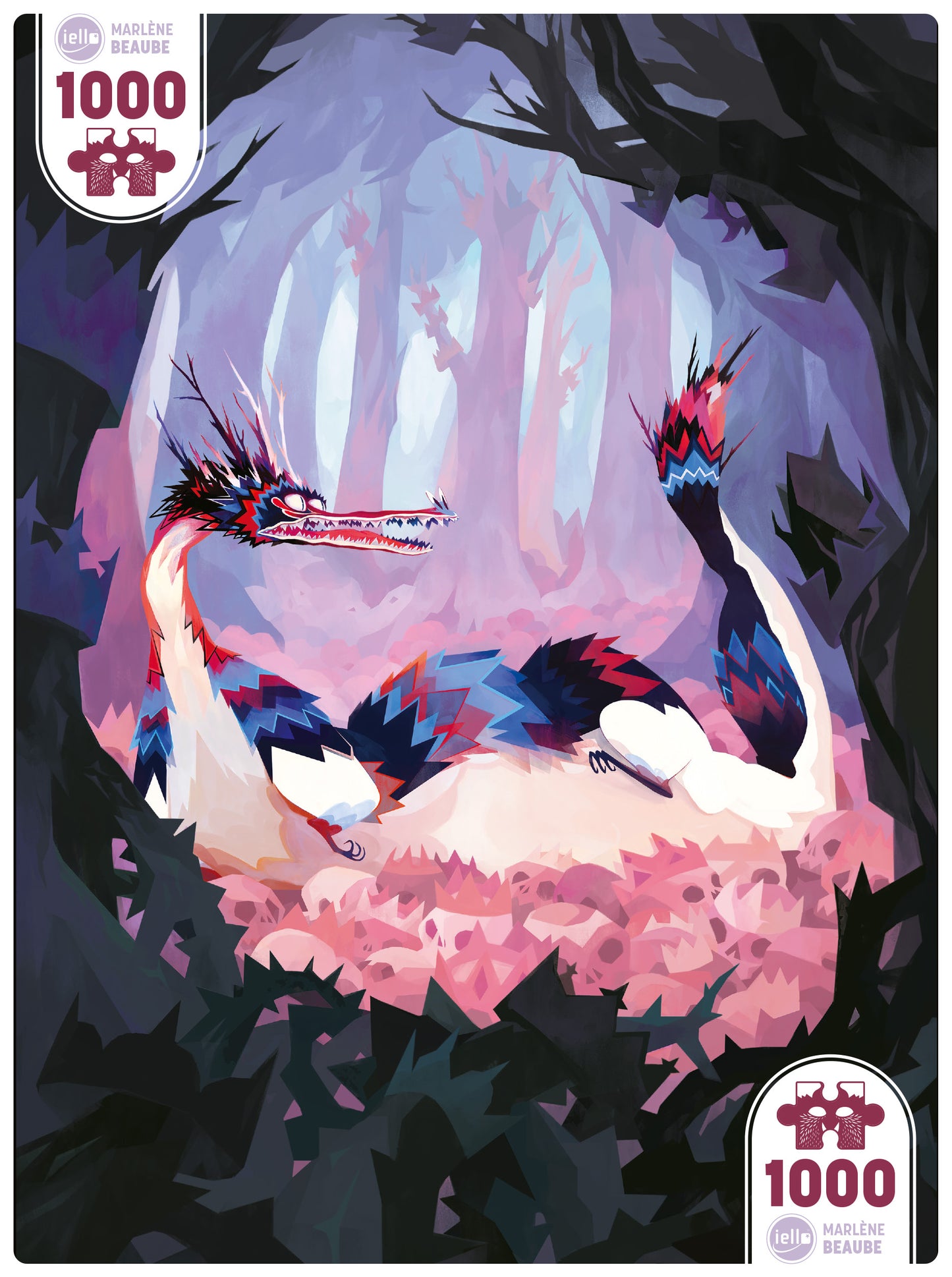 Puzzle Universe - 1000p : Dragon after meal