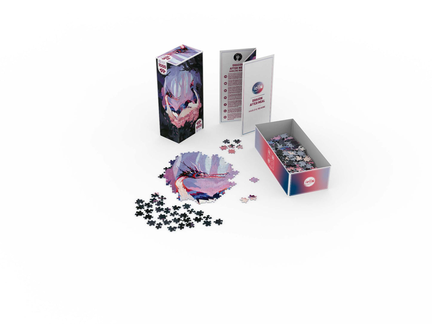 Puzzle Universe - 1000p : Dragon after meal