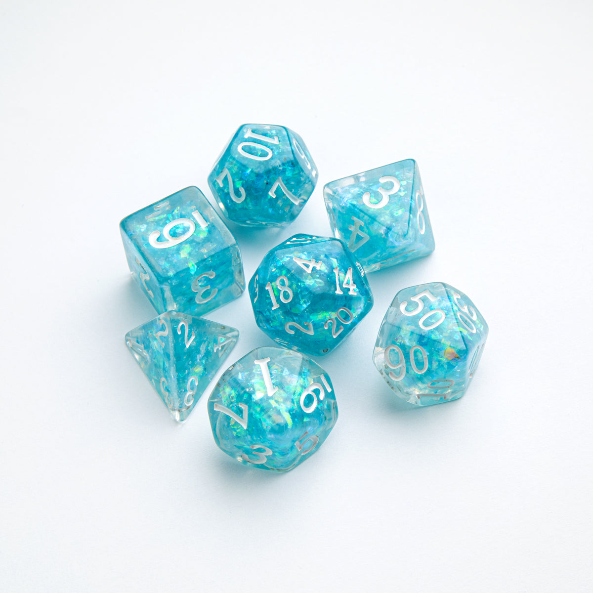 JDR Candy-like Series -Blueberry- Set de 7 Dés Gamegenic