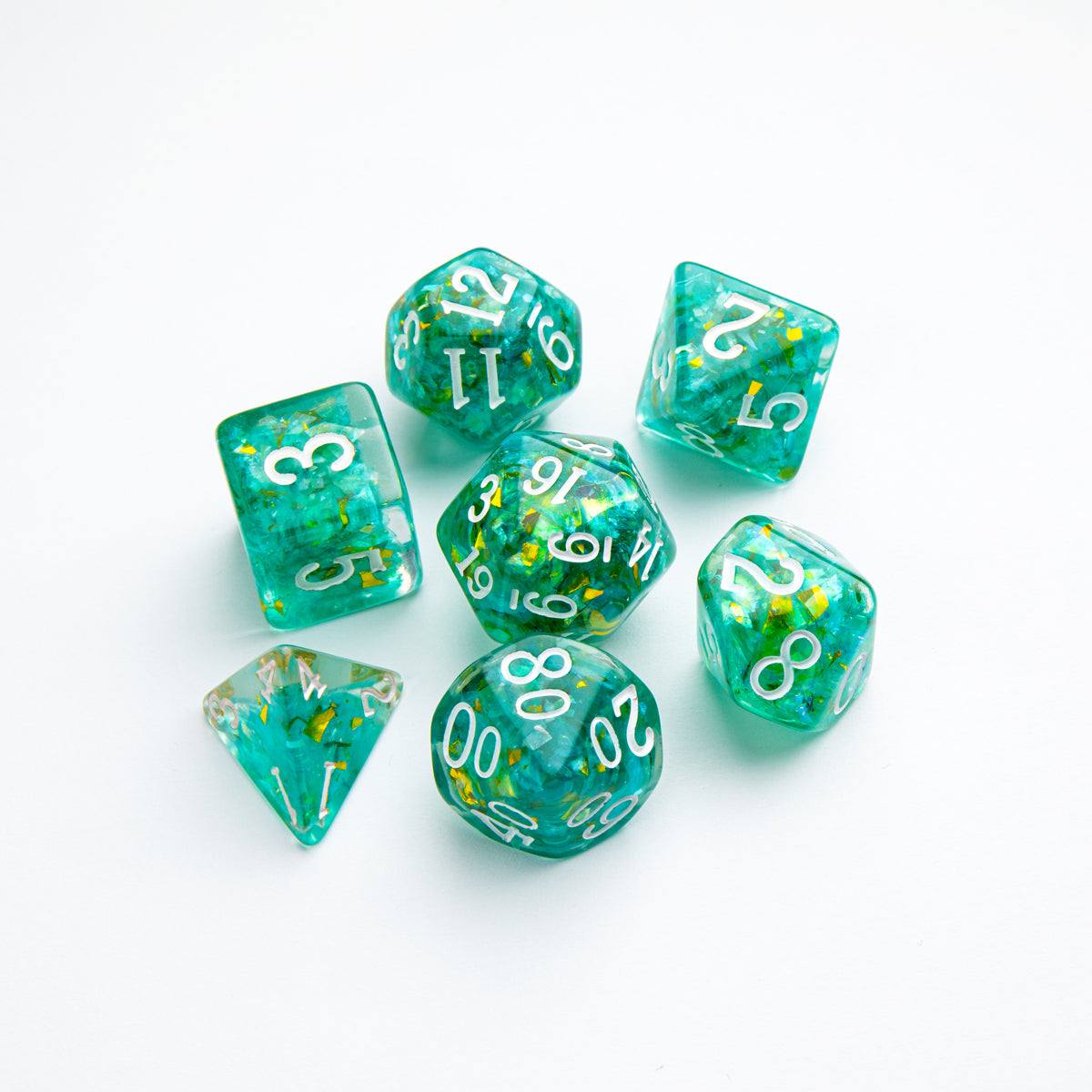 JDR Candy-like Series -Mint- Set de 7 Dés Gamegenic