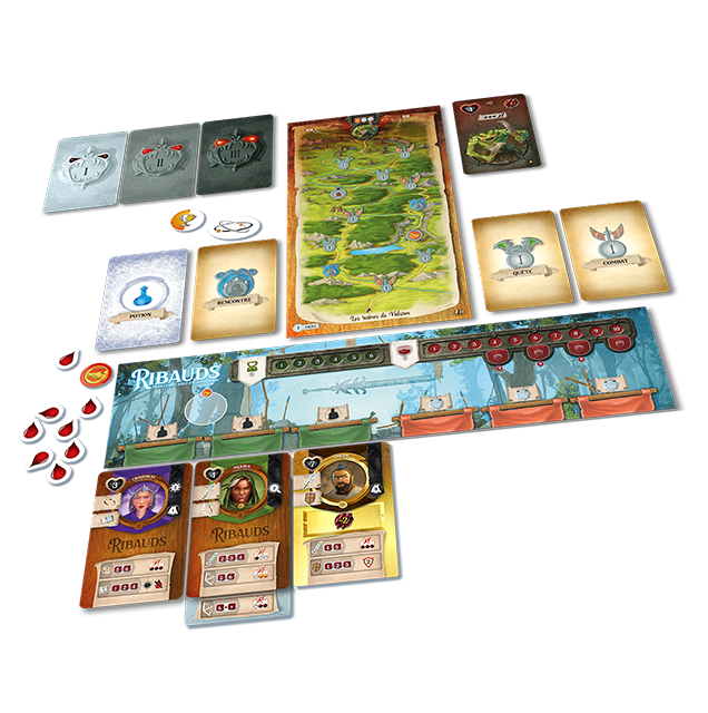 Les Ribauds : Aventures solo en Austerion