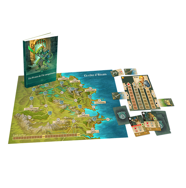 Livre Jeu Solo - Les Pirates de L'ile Sanguinaire