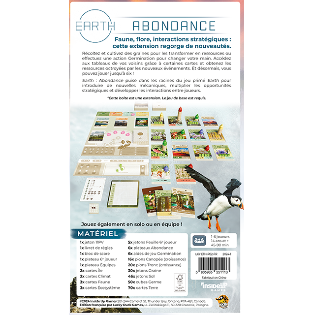 Earth - Extension Abondance