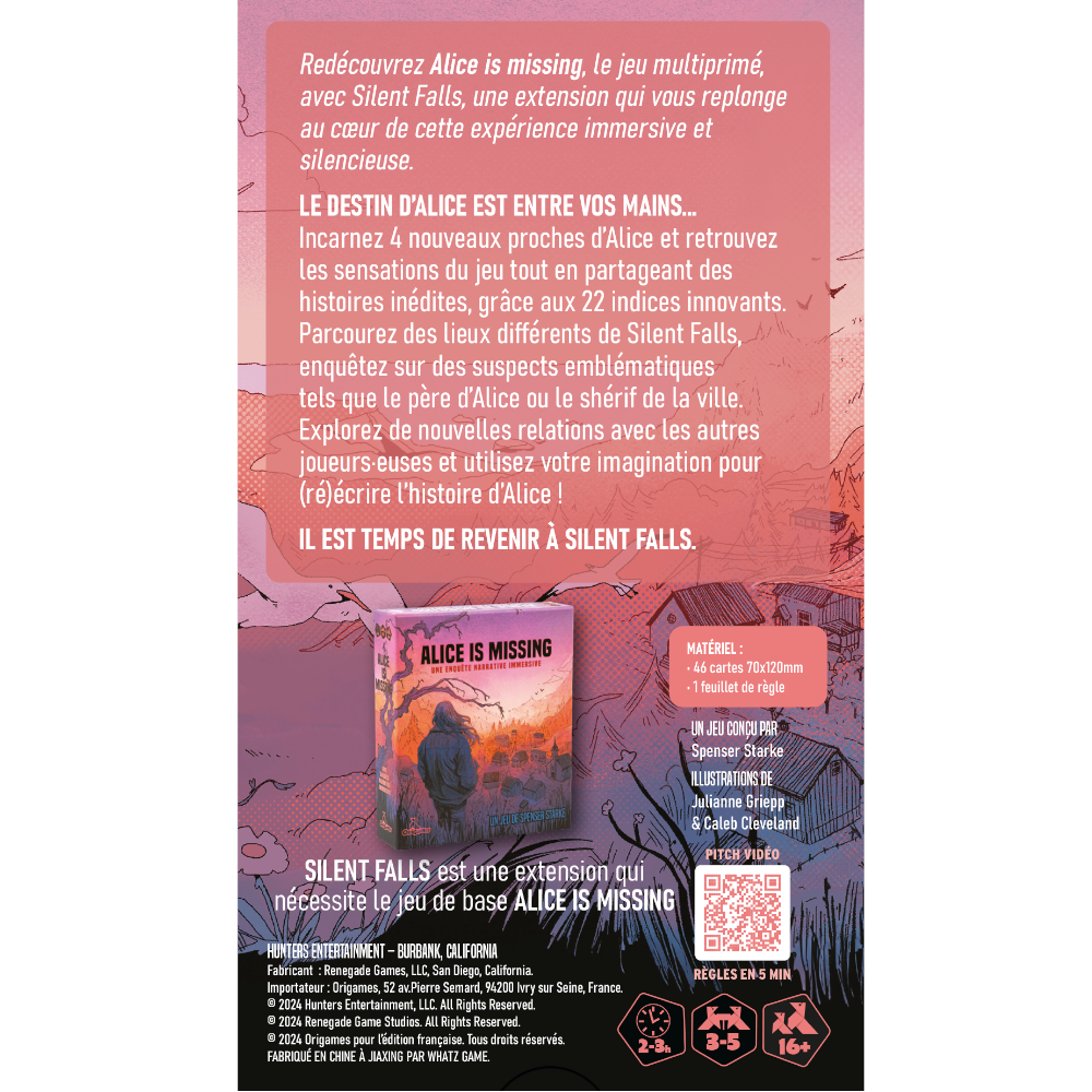 JDR Alice is Missing - Extension Silent Falls