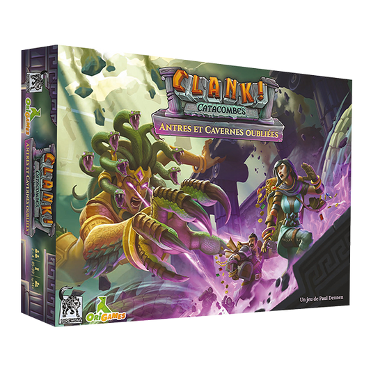Clank! Catacombes - Extension Antres et Cavernes oubliées + GOODIES