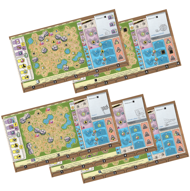 Ark Nova - Pack plateaux zoo recto/verso 2