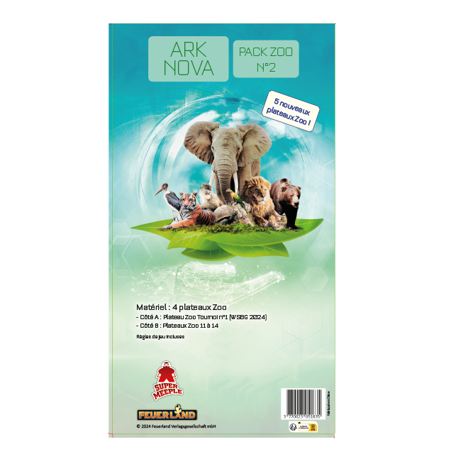 Ark Nova - Pack plateaux zoo recto/verso 2