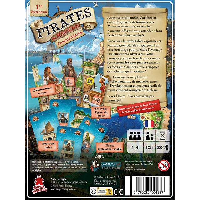 Pirates de Maracaibo - Extension Commandants