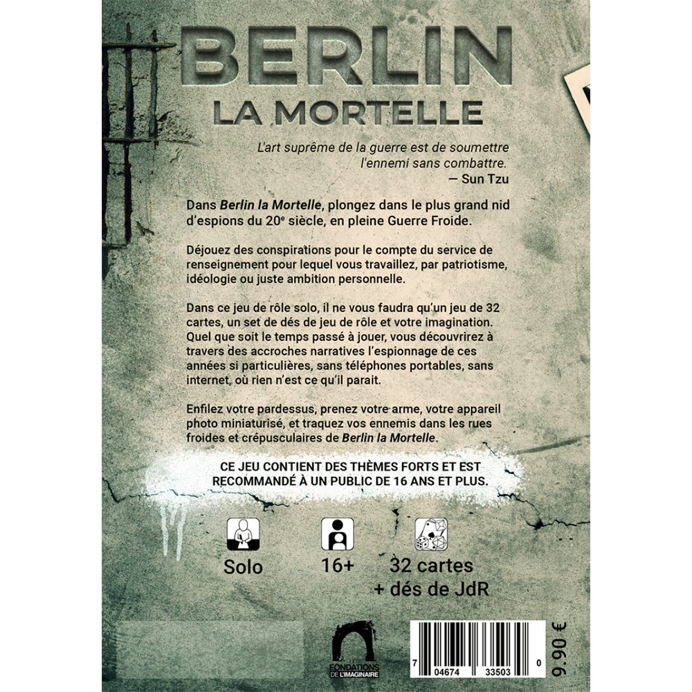 JDR Solo Berlin La Mortelle