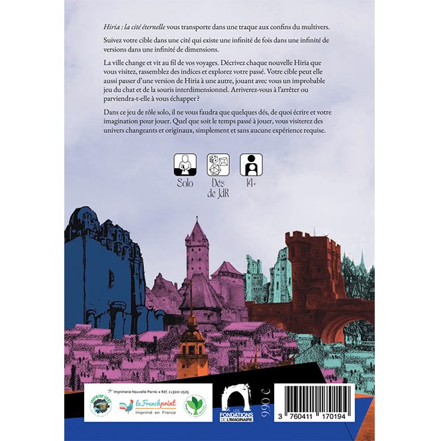 JDR Solo Hiria : La cité éternelle