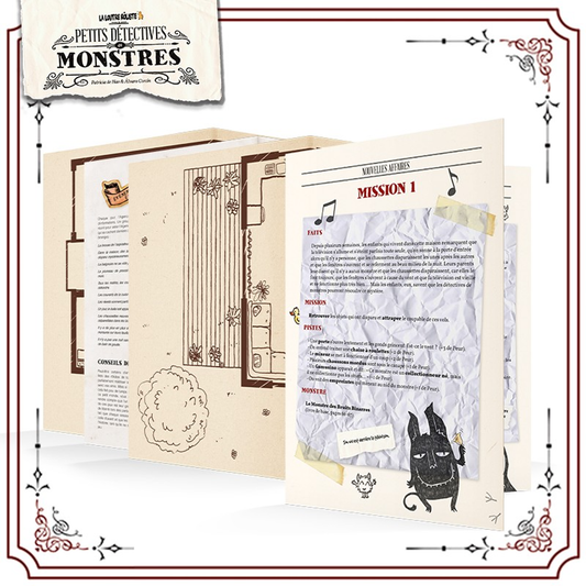 JDR Petits détectives de monstres - 3 missions monstrueuses