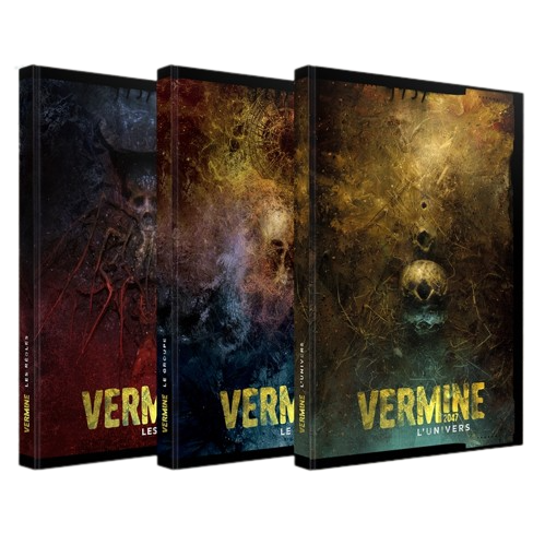 JDR VERMINE 2047 - Triptyque de base (Box)