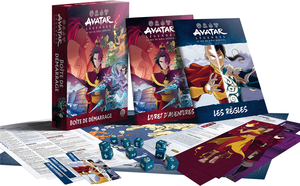 JDR Avatar Légendes - Boîte de démarrage