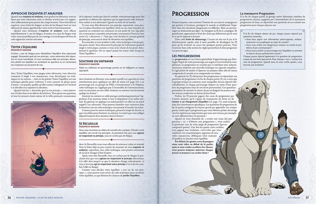 JDR Avatar Légendes - Boîte de démarrage