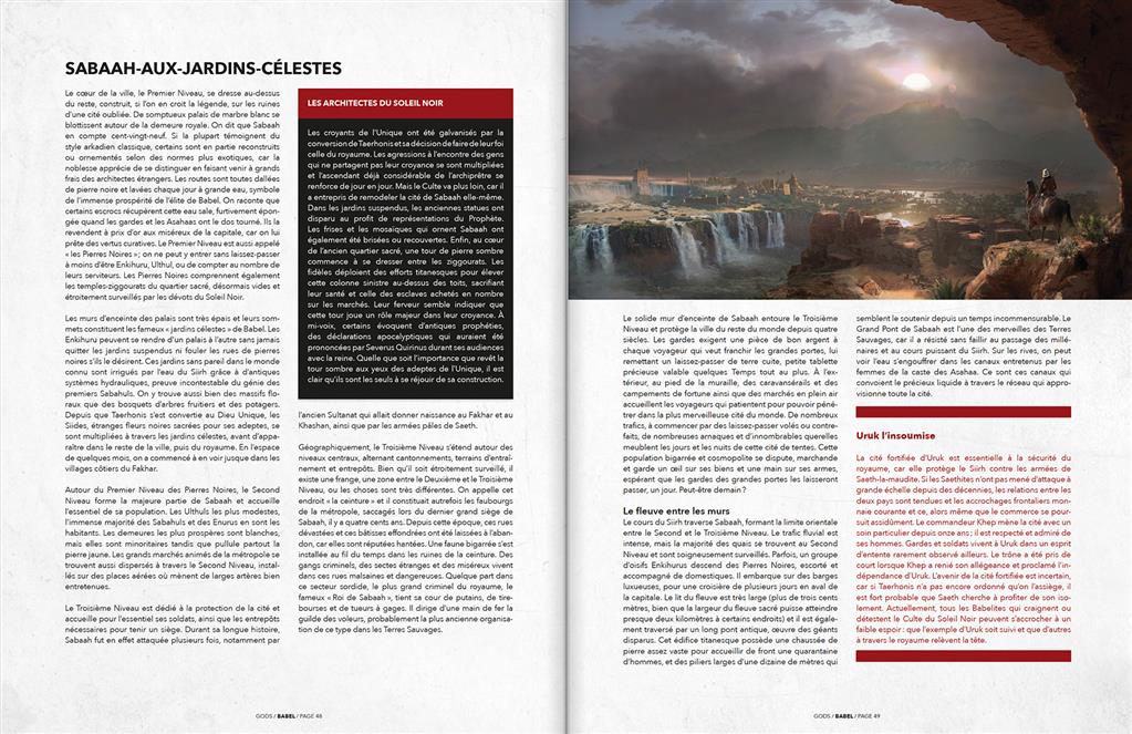 JDR Gods : Livre de base