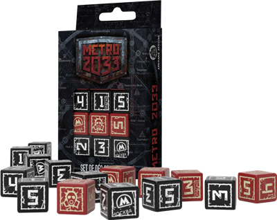 JDR Métro 2033 : Set de Dés