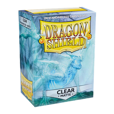 Sleeves Dragon shield - Matte - Clear
