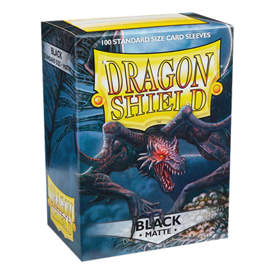 Sleeves Dragon shield - Matte - Black