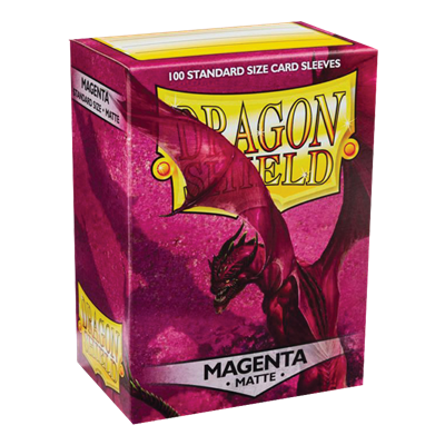 Sleeves Dragon shield - Matte - Magenta