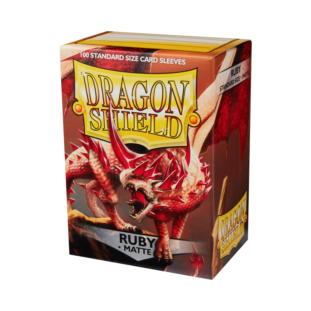 Sleeves Dragon shield - Matte - Ruby