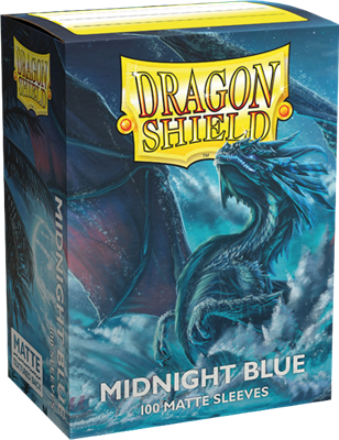 Sleeves Dragon shield - Matte - Midnight Blue