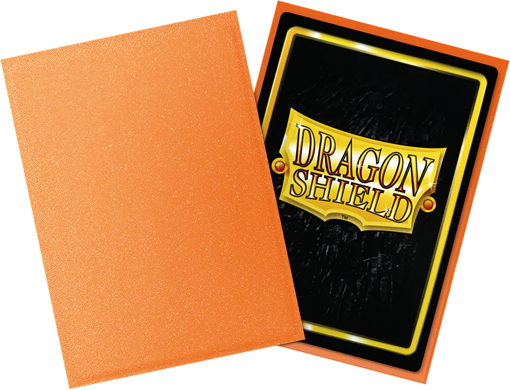 Sleeves Dragon shield - Matte - Amber