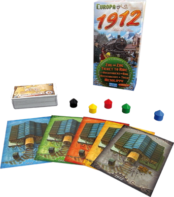 Aventuriers du Rail - Extension Europe 1912