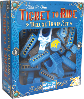 Aventuriers du Rail : Deluxe train set Bleu