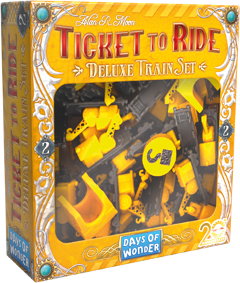 Aventuriers du Rail : Deluxe train set Jaune
