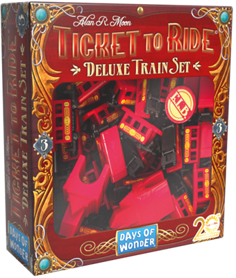 Aventuriers du Rail : Deluxe train set Rouge