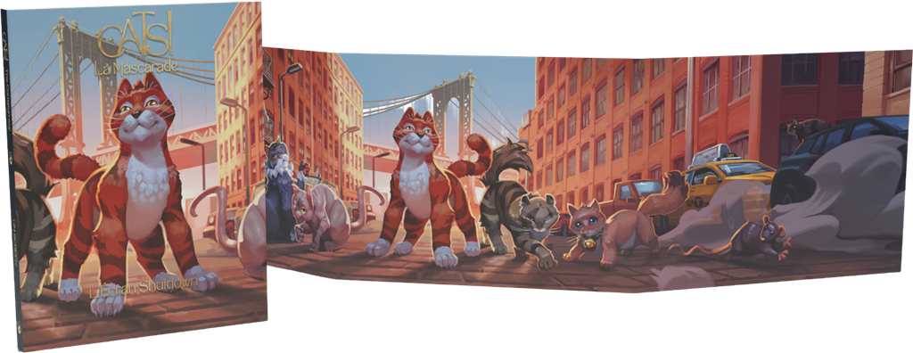 JDR Cats! la Mascarade - Ecran Shutdown