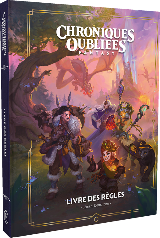 JDR COF2 - Livre des règles Deluxe - Chroniques oubliées fantasy